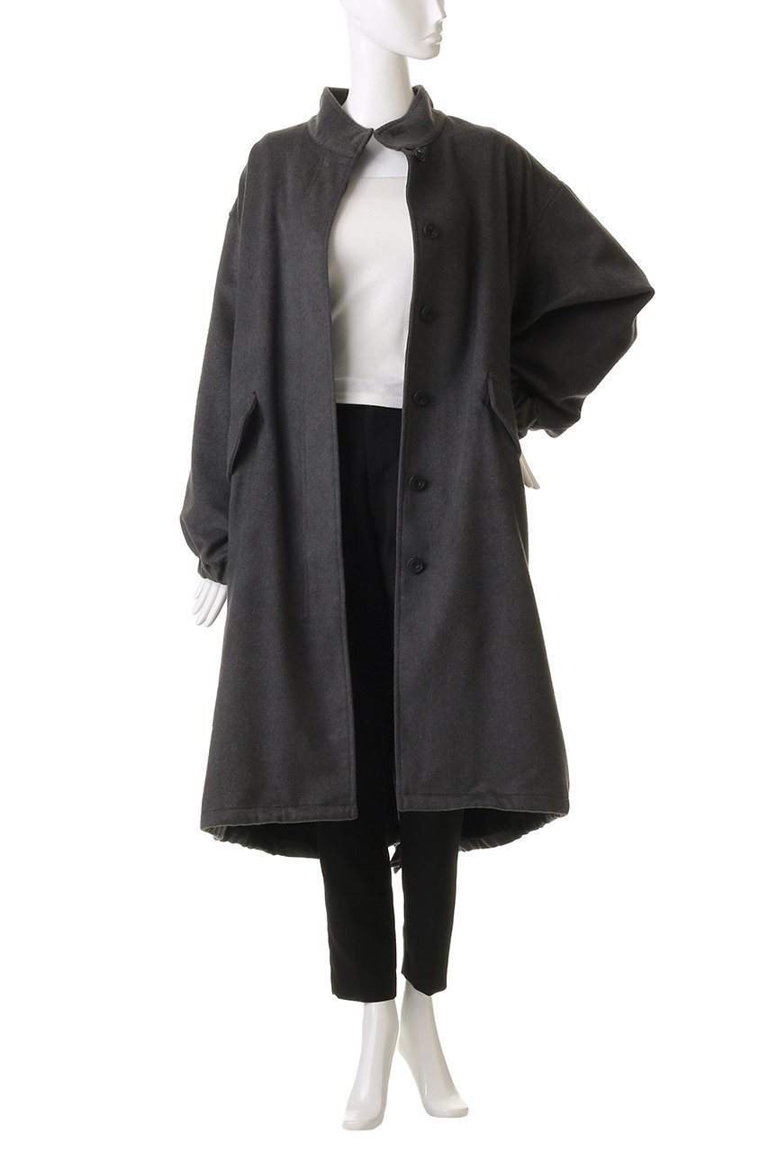 【ミズイロ インド/mizuiro ind】のwool stand collar mods CT コート 人気、トレンドファッション・服の通販 founy(ファニー) 　ファッション　Fashion　レディースファッション　Fashion for Women　アウター　Coat / Outerwear Collection　コート・ロングコート・ピーコート　Long Coats, Peacoats & More　ショート　Short, Short Length　スタンド　Stand Collar, Upright Stand　モッズコート　Mods Coat, Military Parka　ワーク　Workwear, Utility Style　other-7|ID: prp329100004342914 ipo3291000000035439695