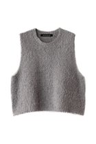 【ミズイロ インド/mizuiro ind】のhairy yarn short vest ベスト gray|ID: prp329100004342919 ipo3291000000030305091