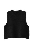 【ミズイロ インド/mizuiro ind】のhairy yarn short vest ベスト black|ID: prp329100004342919 ipo3291000000032957104