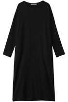 【プレインピープル/PLAIN PEOPLE】のシワダブルガーゼ長袖ワンピース ブラック|ID: prp329100004342927 ipo3291000000035041514