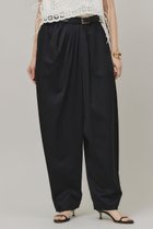 【カレンソロジー/Curensology】のサテンドレープパンツ ブラック|ID: prp329100004342944 ipo3291000000035677144