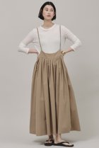 【カレンソロジー/Curensology】のコットンナイロンタックワンピース ベージュ|ID: prp329100004342949 ipo3291000000032613803