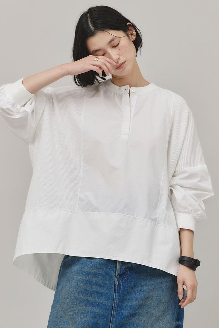 【カレンソロジー/Curensology】の〈&RC〉ワッフルヘンリープルオーバー インテリア・キッズ・メンズ・レディースファッション・服の通販 founy(ファニー) https://founy.com/ ファッション Fashion レディースファッション Fashion for Women トップス・カットソー Cut & Sew Tops シャツ・ブラウス・オフィスカジュアル Elegant Blouses & Button-Ups ロングTシャツ・Tシャツ Longline T-Shirts & Tees カジュアルプルオーバー・ニットトップス Pullovers & Knit Tops / Casual Pullovers カットソー・ベーシックTシャツ Cut-and-Sewn Tops / Stretch Tees & Basics スリーブ Sleeve, Long Sleeve / Short Sleeve ロング Long, Long-Length ワッフル Waffle, Waffle Knit 軽量 Lightweight, Ultra Light |ID: prp329100004342950 ipo3291000000032857073
