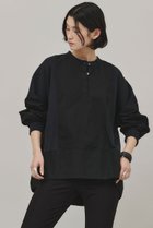 【カレンソロジー/Curensology】の〈&RC〉ワッフルヘンリープルオーバー ブラック|ID: prp329100004342950 ipo3291000000032857084