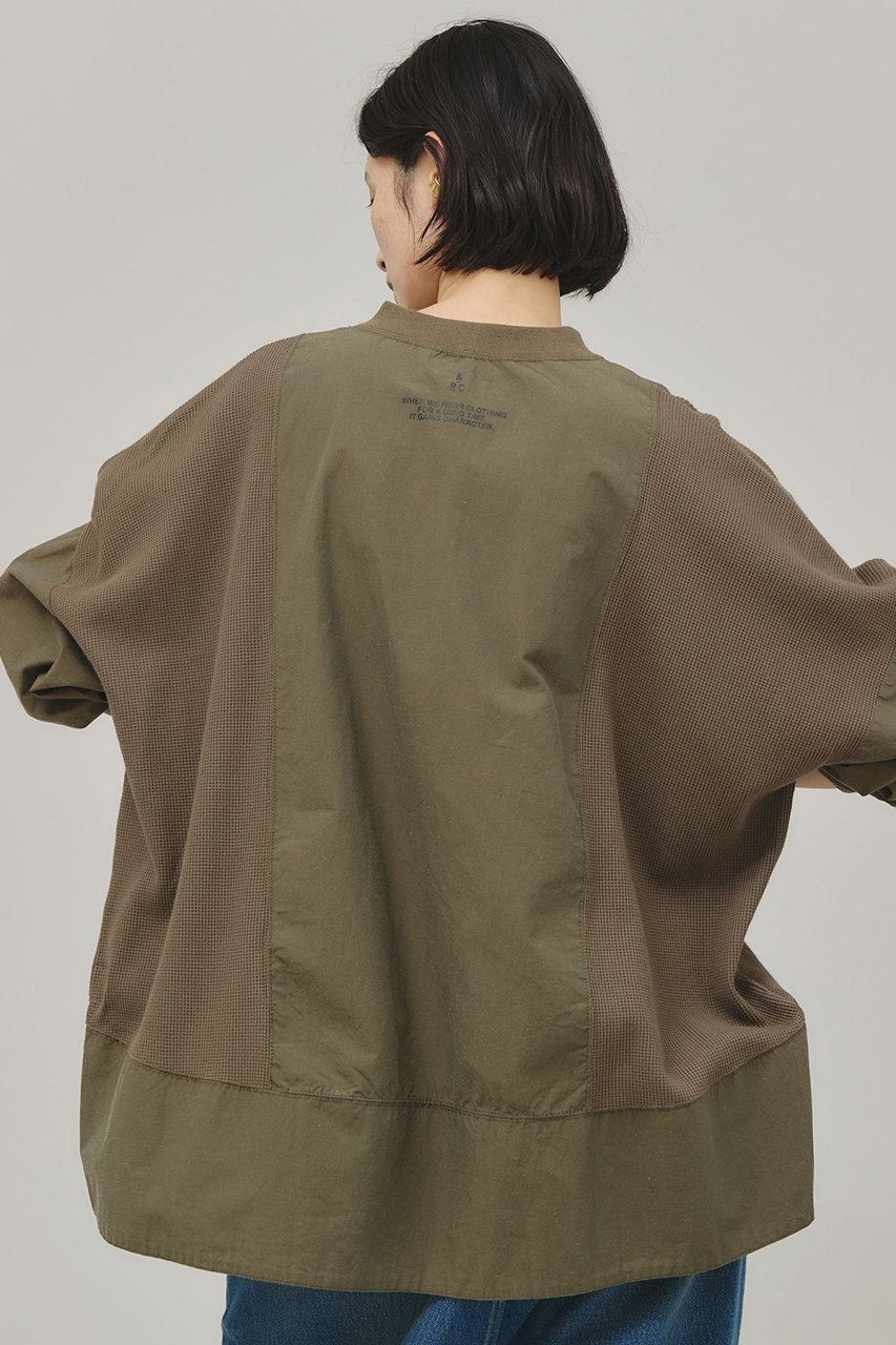 【カレンソロジー/Curensology】の〈&RC〉ワッフルヘンリープルオーバー 人気、トレンドファッション・服の通販 founy(ファニー) 　ファッション　Fashion　レディースファッション　Fashion for Women　トップス・カットソー　Cut & Sew Tops　シャツ・ブラウス・オフィスカジュアル　Elegant Blouses & Button-Ups　ロングTシャツ・Tシャツ　Longline T-Shirts & Tees　カジュアルプルオーバー・ニットトップス　Pullovers & Knit Tops / Casual Pullovers　カットソー・ベーシックTシャツ　Cut-and-Sewn Tops / Stretch Tees & Basics　スリーブ　Sleeve, Long Sleeve / Short Sleeve　ロング　Long, Long-Length　ワッフル　Waffle, Waffle Knit　軽量　Lightweight, Ultra Light　other-4|ID: prp329100004342950 ipo3291000000032857109