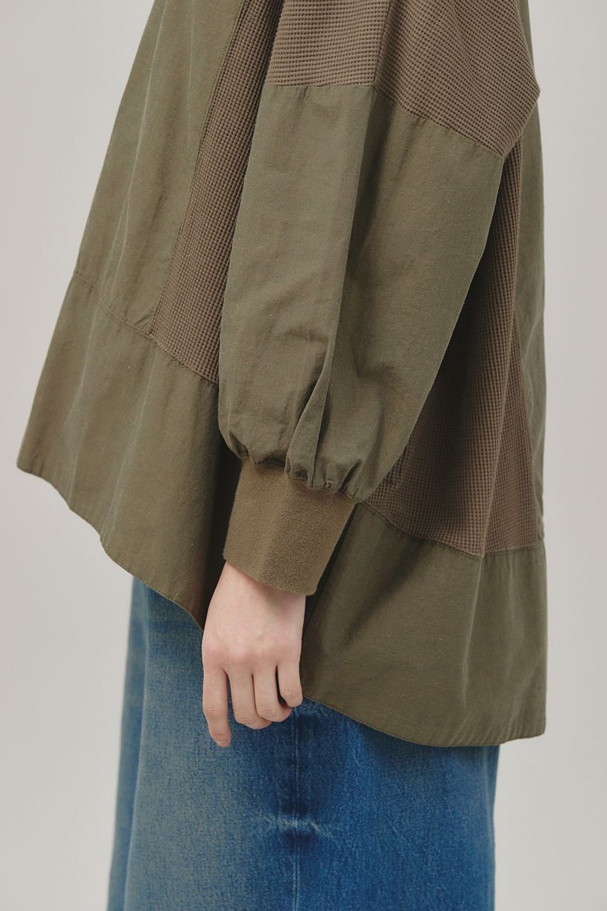 【カレンソロジー/Curensology】の〈&RC〉ワッフルヘンリープルオーバー 人気、トレンドファッション・服の通販 founy(ファニー) 　ファッション　Fashion　レディースファッション　Fashion for Women　トップス・カットソー　Cut & Sew Tops　シャツ・ブラウス・オフィスカジュアル　Elegant Blouses & Button-Ups　ロングTシャツ・Tシャツ　Longline T-Shirts & Tees　カジュアルプルオーバー・ニットトップス　Pullovers & Knit Tops / Casual Pullovers　カットソー・ベーシックTシャツ　Cut-and-Sewn Tops / Stretch Tees & Basics　スリーブ　Sleeve, Long Sleeve / Short Sleeve　ロング　Long, Long-Length　ワッフル　Waffle, Waffle Knit　軽量　Lightweight, Ultra Light　other-6|ID: prp329100004342950 ipo3291000000032857120