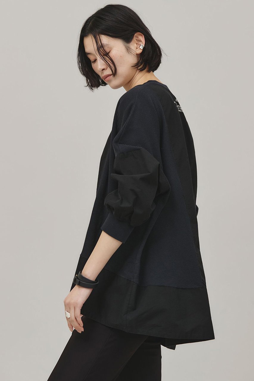 【カレンソロジー/Curensology】の〈&RC〉ワッフルヘンリープルオーバー 人気、トレンドファッション・服の通販 founy(ファニー) 　ファッション　Fashion　レディースファッション　Fashion for Women　トップス・カットソー　Cut & Sew Tops　シャツ・ブラウス・オフィスカジュアル　Elegant Blouses & Button-Ups　ロングTシャツ・Tシャツ　Longline T-Shirts & Tees　カジュアルプルオーバー・ニットトップス　Pullovers & Knit Tops / Casual Pullovers　カットソー・ベーシックTシャツ　Cut-and-Sewn Tops / Stretch Tees & Basics　スリーブ　Sleeve, Long Sleeve / Short Sleeve　ロング　Long, Long-Length　ワッフル　Waffle, Waffle Knit　軽量　Lightweight, Ultra Light　other-3|ID: prp329100004342950 ipo3291000000033662651