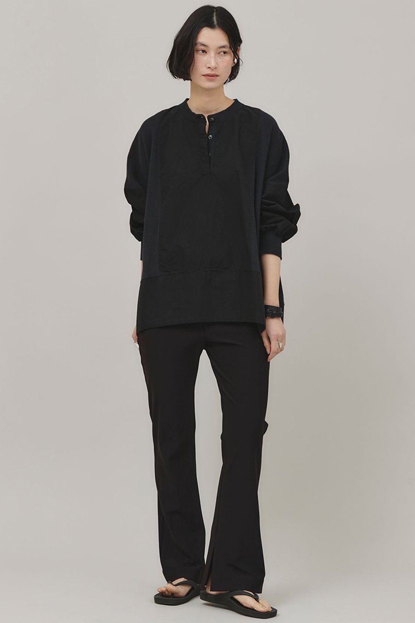 【カレンソロジー/Curensology】の〈&RC〉ワッフルヘンリープルオーバー 人気、トレンドファッション・服の通販 founy(ファニー) 　ファッション　Fashion　レディースファッション　Fashion for Women　トップス・カットソー　Cut & Sew Tops　シャツ・ブラウス・オフィスカジュアル　Elegant Blouses & Button-Ups　ロングTシャツ・Tシャツ　Longline T-Shirts & Tees　カジュアルプルオーバー・ニットトップス　Pullovers & Knit Tops / Casual Pullovers　カットソー・ベーシックTシャツ　Cut-and-Sewn Tops / Stretch Tees & Basics　スリーブ　Sleeve, Long Sleeve / Short Sleeve　ロング　Long, Long-Length　ワッフル　Waffle, Waffle Knit　軽量　Lightweight, Ultra Light　other-5|ID: prp329100004342950 ipo3291000000033662658