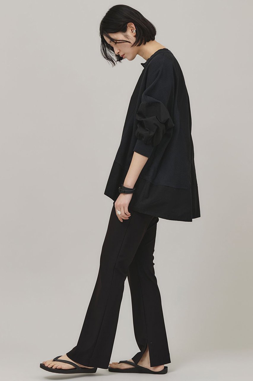 【カレンソロジー/Curensology】の〈&RC〉ワッフルヘンリープルオーバー 人気、トレンドファッション・服の通販 founy(ファニー) 　ファッション　Fashion　レディースファッション　Fashion for Women　トップス・カットソー　Cut & Sew Tops　シャツ・ブラウス・オフィスカジュアル　Elegant Blouses & Button-Ups　ロングTシャツ・Tシャツ　Longline T-Shirts & Tees　カジュアルプルオーバー・ニットトップス　Pullovers & Knit Tops / Casual Pullovers　カットソー・ベーシックTシャツ　Cut-and-Sewn Tops / Stretch Tees & Basics　スリーブ　Sleeve, Long Sleeve / Short Sleeve　ロング　Long, Long-Length　ワッフル　Waffle, Waffle Knit　軽量　Lightweight, Ultra Light　other-6|ID: prp329100004342950 ipo3291000000033662661