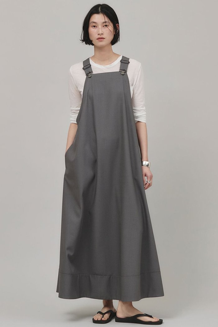 【カレンソロジー/Curensology】のT/Wサロペットワンピース インテリア・キッズ・メンズ・レディースファッション・服の通販 founy(ファニー) https://founy.com/ ファッション Fashion レディースファッション Ladies' Fashion Online ワンピース Dress チュニック Tunic サロペット Salopette クラシック Classic スタイリッシュ Stylish チュニック Tunic フィット Fit ポケット Pocket ラップ Wrap ロング Long 再入荷 Restock/Back In Stock/Re Arrival 日本製 Made In Japan |ID: prp329100004342951 ipo3291000000032613810