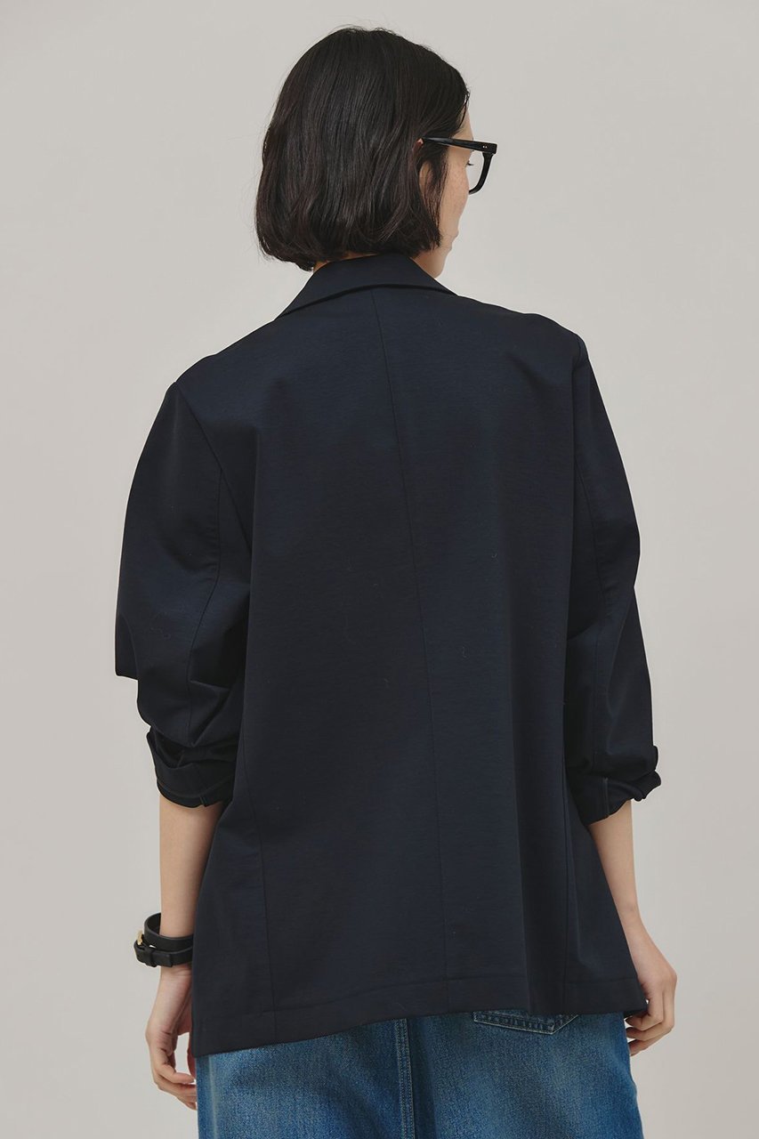 【カレンソロジー/Curensology】のポンチテーラードジャケット 人気、トレンドファッション・服の通販 founy(ファニー) 　ファッション　Fashion　レディースファッション　Ladies' Fashion Online　アウター　Coat Outerwear　ジャケット　Jackets　テーラードジャケット　Tailored Jackets　なめらか　Smooth　ジャケット　Jacket　ジャージ　Jersey　トレンド　Trend　ベーシック　Basic　再入荷　Restock/Back In Stock/Re Arrival　other-4|ID: prp329100004342952 ipo3291000000032613822