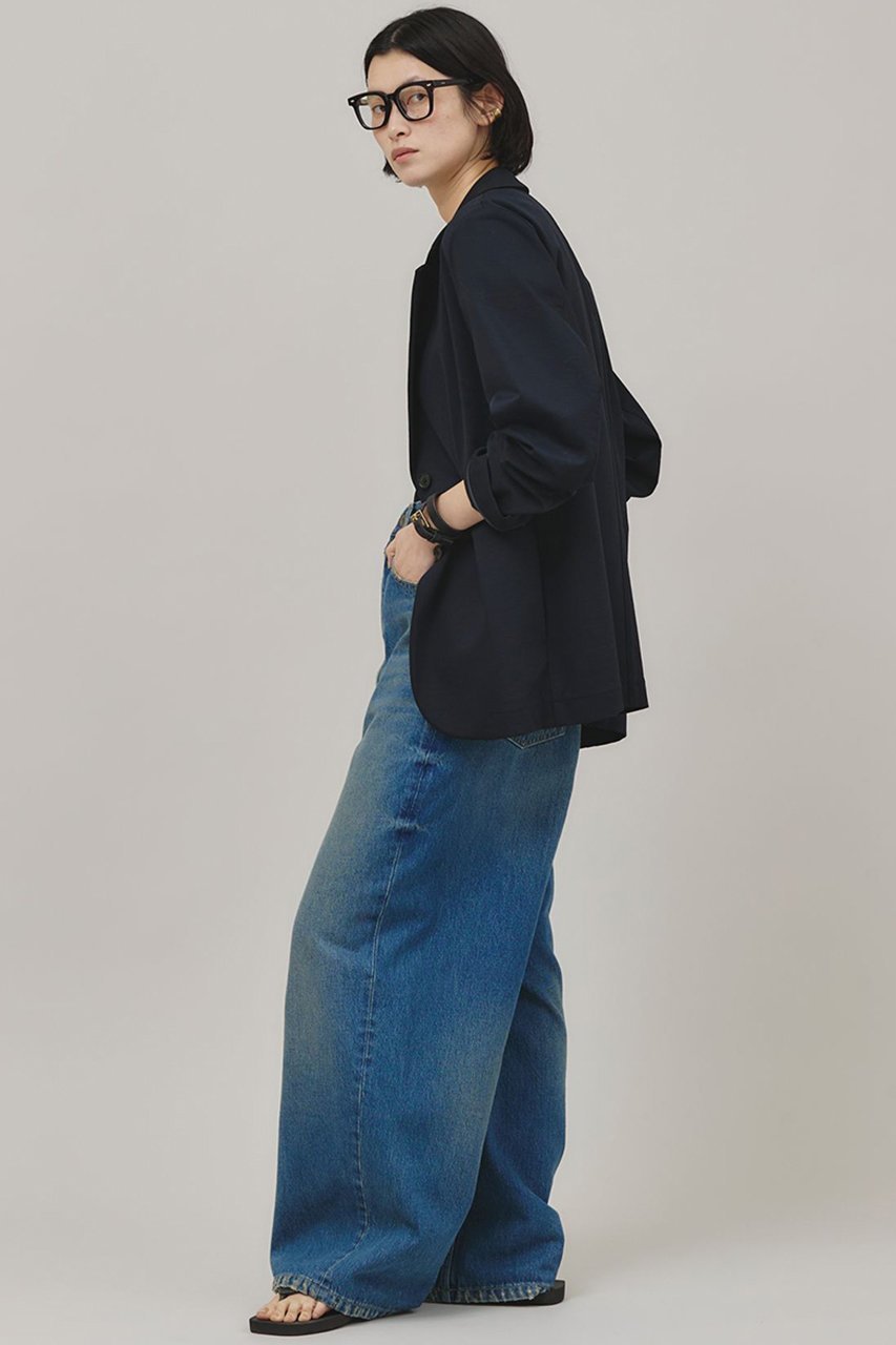【カレンソロジー/Curensology】のポンチテーラードジャケット 人気、トレンドファッション・服の通販 founy(ファニー) 　ファッション　Fashion　レディースファッション　Ladies' Fashion Online　アウター　Coat Outerwear　ジャケット　Jackets　テーラードジャケット　Tailored Jackets　なめらか　Smooth　ジャケット　Jacket　ジャージ　Jersey　トレンド　Trend　ベーシック　Basic　再入荷　Restock/Back In Stock/Re Arrival　other-6|ID: prp329100004342952 ipo3291000000032613824