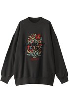 【ローズバッド/ROSE BUD】のQUEEN刺繍スウェットプルオーバー 人気、トレンドファッション・服の通販 founy(ファニー) ファッション Fashion レディースファッション WOMEN トップス・カットソー Tops/Tshirt シャツ/ブラウス Shirts/Blouses パーカ Sweats ロング / Tシャツ T-Shirts プルオーバー Pullover スウェット Sweat カットソー Cut and Sewn 2025年 2025 2025春夏・S/S Ss,Spring/Summer,2025 グラフィック Graphic 夏 Summer 春 Spring S/S・春夏 Ss・Spring/Summer thumbnail ブラック|ID: prp329100004342959 ipo3291000000030305203