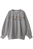 【ローズバッド/ROSE BUD】の刺繍ロゴ C/N SWEAT 人気、トレンドファッション・服の通販 founy(ファニー) ファッション Fashion レディースファッション WOMEN トップス・カットソー Tops/Tshirt シャツ/ブラウス Shirts/Blouses パーカ Sweats ロング / Tシャツ T-Shirts スウェット Sweat カットソー Cut and Sewn 2025年 2025 2025春夏・S/S Ss,Spring/Summer,2025 カラフル Colorful シンプル Simple スウェット Sweat 夏 Summer 春 Spring S/S・春夏 Ss・Spring/Summer thumbnail グレー|ID: prp329100004342961 ipo3291000000030305209