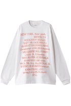 【ローズバッド/ROSE BUD】のNYC PRINT LONG SLEEVE-T 人気、トレンドファッション・服の通販 founy(ファニー) ファッション Fashion レディースファッション WOMEN トップス・カットソー Tops/Tshirt シャツ/ブラウス Shirts/Blouses ロング / Tシャツ T-Shirts カットソー Cut and Sewn 2025年 2025 2025春夏・S/S Ss,Spring/Summer,2025 アメリカン American スリーブ Sleeve ニューヨーク New York ビンテージ Vintage フロント Front プリント Print ロング Long 夏 Summer 春 Spring S/S・春夏 Ss・Spring/Summer thumbnail ホワイト|ID: prp329100004342962 ipo3291000000030305213