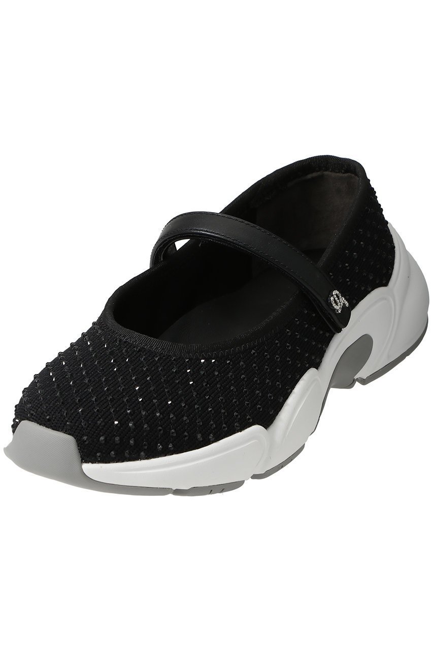 【セルジオ ロッシ/SERGIO ROSSI】のsr0024 CRYSTAL バレリーナ 人気、トレンドファッション・服の通販 founy(ファニー) 　ファッション　Fashion　レディースファッション　Fashion for Women　ストーン　Stone, Gem-Like　スニーカー　Sneakers, Trainers　スポーティ　Sporty, Casual Athletic　フェミニン　Feminine, Girly　ラップ　Wrap, Wrap Design　リュクス　Luxury, Elegant, High-End, Chic　 other-1|ID: prp329100004342967 ipo3291000000036122186