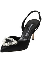 【セルジオ ロッシ/SERGIO ROSSI】のsrGODIVA PRECIOUS スリングバック 人気、トレンドファッション・服の通販 founy(ファニー) ファッション Fashion レディースファッション Fashion for Women バッグ Bags アンクル Ankle-Length Design クリスタル Crystal, Swarovski シェイプ Shape, Slim Fit シルク Silk, 100% Silk トライアングル Triangle, Triangular Shape パール Pearl, Pearl Accent モチーフ Motif, Design Theme ラグジュアリー Luxury, Elegant ラップ Wrap, Wrap Design thumbnail ブラック|ID: prp329100004342973 ipo3291000000035864164