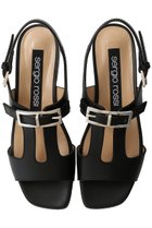 【セルジオ ロッシ/SERGIO ROSSI】のsrNORA フラットサンダル 人気、トレンドファッション・服の通販 founy(ファニー) ファッション Fashion レディースファッション Fashion for Women サンダル Sandals, Summer Shoes フラット Flat, Flat Shoes thumbnail ブラック|ID: prp329100004342974 ipo3291000000032868626