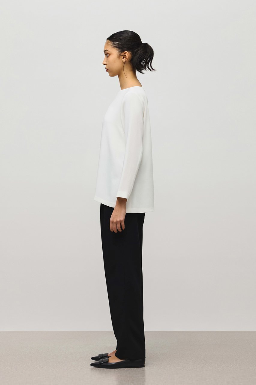 【デパリエ/DEPAREILLE】のジョーゼットギャザーパンツ 人気、トレンドファッション・服の通販 founy(ファニー) 　ファッション　Fashion　レディースファッション　Fashion for Women　パンツ　Pants & Trousers　ギャザー　Gathered, Ruffled　ジョーゼット　Georgette, Semi-Sheer Fabric　ストレート　Straight, Straight Cut　ロング　Long, Long-Length　other-6|ID: prp329100004342975 ipo3291000000032939774