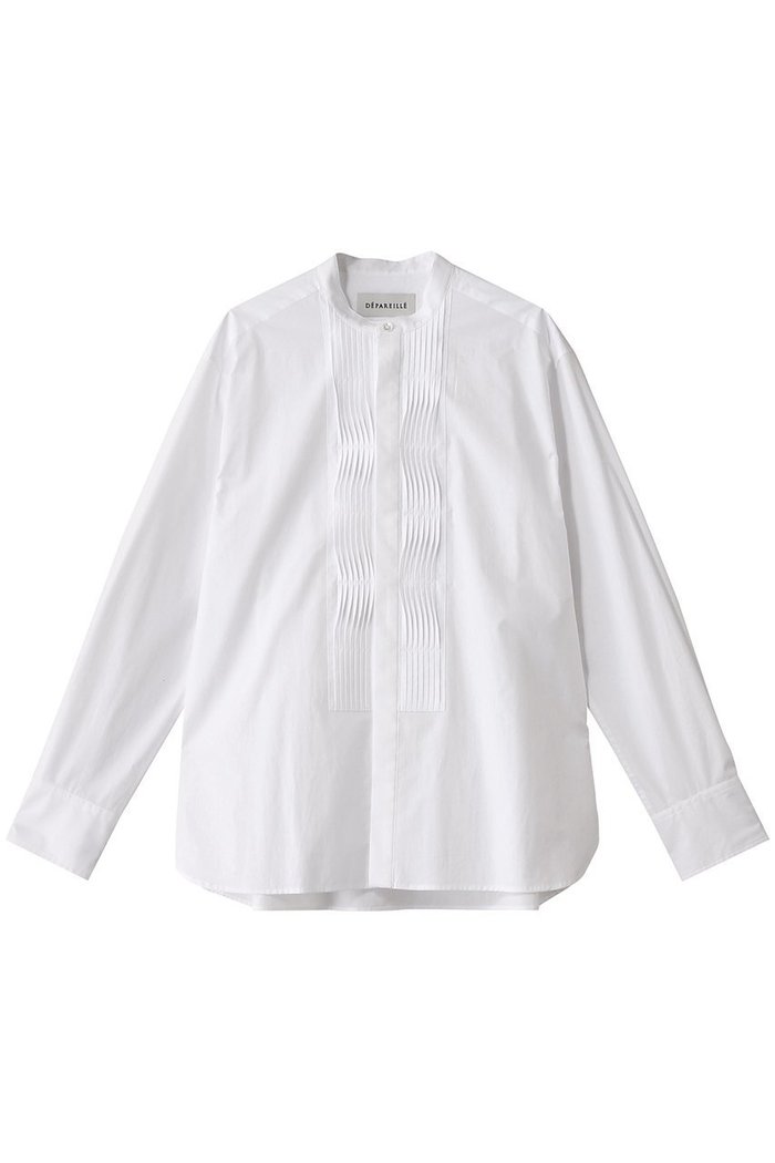 【デパリエ/DEPAREILLE】のタイプライターブザムシャツ インテリア・キッズ・メンズ・レディースファッション・服の通販 founy(ファニー) https://founy.com/ ファッション Fashion レディースファッション Ladies' Fashion Online トップス・カットソー Tops/Tshirt シャツ/ブラウス Shirts/Blouses スリーブ Sleeve フロント Front ロング Long 再入荷 Restock/Back In Stock/Re Arrival |ID: prp329100004342977 ipo3291000000032661891