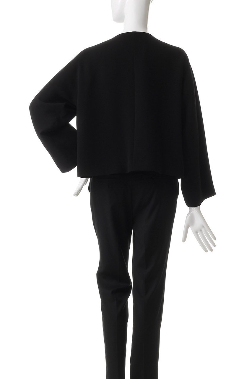 【デパリエ/DEPAREILLE】のジョーゼットノーカラージャケット 人気、トレンドファッション・服の通販 founy(ファニー) 　ファッション　Fashion　レディースファッション　Fashion for Women　アウター　Coat / Outerwear Collection　レディースジャケット・軽アウター　Jackets　ノーカラージャケット / シンプル上品コーデ　Collarless Jackets　コンパクト　Compact, Small Size　ジャケット　Jacket, Outerwear　ジョーゼット　Georgette, Semi-Sheer Fabric　スリーブ　Sleeve, Long Sleeve / Short Sleeve　ロング　Long, Long-Length　再入荷　Restock / Back in Stock　other-4|ID: prp329100004342980 ipo3291000000032924881