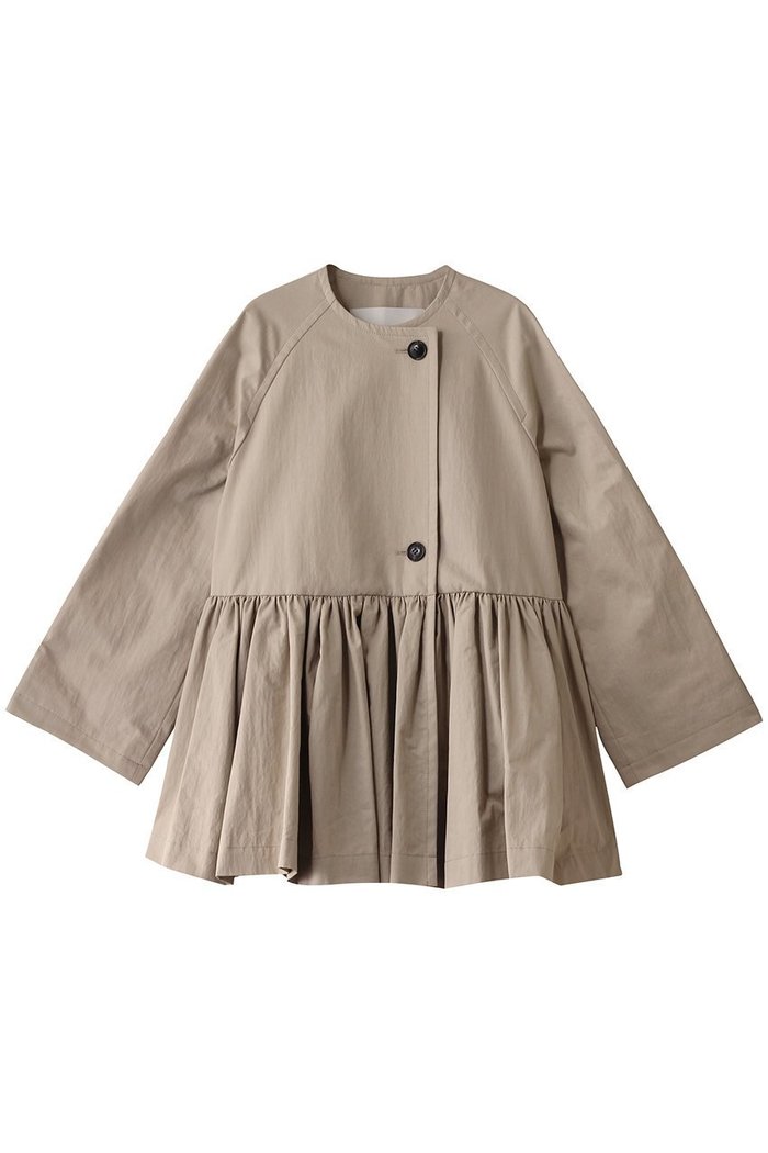 【デパリエ/DEPAREILLE】のコットンナイロンペプラムショートコート インテリア・キッズ・メンズ・レディースファッション・服の通販 founy(ファニー) https://founy.com/ ファッション Fashion レディースファッション Fashion for Women アウター Coat / Outerwear Collection コート・ロングコート・ピーコート Long Coats, Peacoats & More エレガント 上品 Elegant ショート Short, Short Length スリーブ Sleeve, Long Sleeve / Short Sleeve フェミニン Feminine, Girly ペプラム Peplum, Flared Hem ロング Long, Long-Length |ID: prp329100004342981 ipo3291000000032933390
