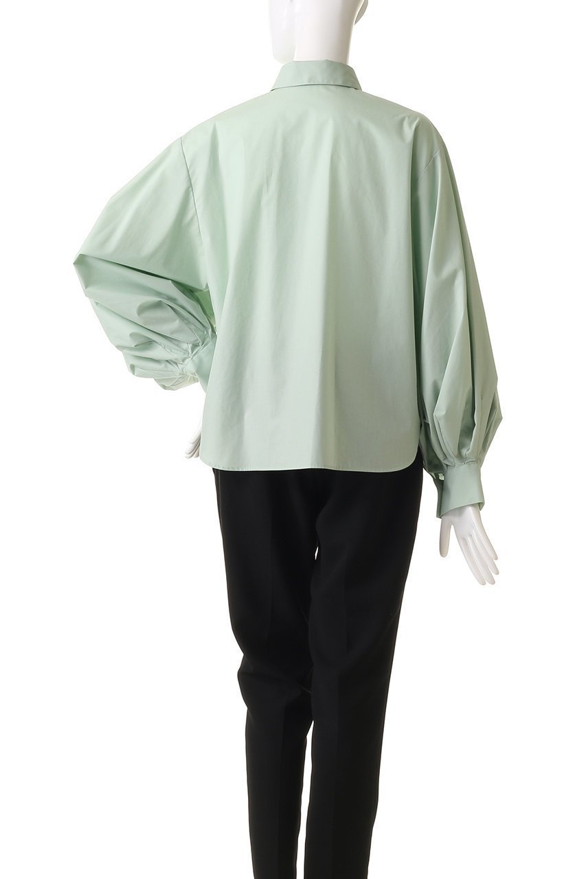 【リムアーク/RIM.ARK】のORIGAMI sleeve SH/シャツ 人気、トレンドファッション・服の通販 founy(ファニー) 　ファッション　Fashion　レディースファッション　Fashion for Women　トップス・カットソー　Cut & Sew Tops　シャツ・ブラウス・オフィスカジュアル　Elegant Blouses & Button-Ups　シリコン　Silicone, Silicone Material　スリーブ　Sleeve, Long Sleeve / Short Sleeve　タイプライター　Typewriter Fabric, Crisp Cotton　ロング　Long, Long-Length　other-4|ID: prp329100004342982 ipo3291000000032877035