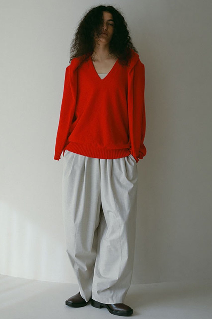 【エトレトウキョウ/ETRE TOKYO】のVネックカシミヤニットプルオーバー 人気、トレンドファッション・服の通販 founy(ファニー) 　ファッション　Fashion　レディースファッション　Fashion for Women　トップス・カットソー　Cut & Sew Tops　ニット　Knit Tops & Sweaters　カジュアルプルオーバー・ニットトップス　Pullovers & Knit Tops / Casual Pullovers　Vネックトップス　V-Neck Tops / V-Cut Neckline Shirts　おすすめ　Recommended / Our Picks　なめらか　Smooth, Silky Texture　アンサンブル　Ensemble Set　シンプル　Simple, Minimal　バランス　Balance, Style Balance　ワイド　Wide, Wide Fit　エレガント 上品　Elegant　other-4|ID: prp329100004343787 ipo3291000000032955556