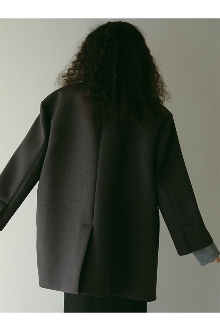 【エトレトウキョウ/ETRE TOKYO】のノーカラーキルティングライナーボクシージャケット 人気、トレンドファッション・服の通販 founy(ファニー) 　ファッション　Fashion　レディースファッション　Fashion for Women　アウター　Coat / Outerwear Collection　レディースジャケット・軽アウター　Jackets　ジャケット　Jacket, Outerwear　ダブル　Double, Double-Breasted　トレンド　Trend, Trending Now　バランス　Balance, Style Balance　フロント　Front, Front Design　ボンディング　Bonding, Bonded Fabric　ライナー　Liner, Inner Layer　ロング　Long, Long-Length　other-3|ID: prp329100004343788 ipo3291000000035977327