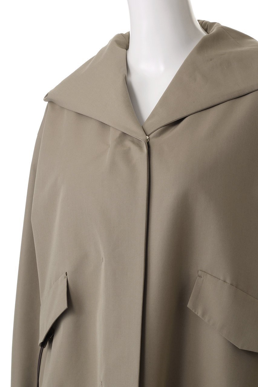 【エブール/ebure】のハイカウントコットンシルク モッズライクコート 人気、トレンドファッション・服の通販 founy(ファニー) ファッション Fashion レディースファッション Fashion for Women アウター Coat / Outerwear Collection コート・ロングコート・ピーコート Long Coats, Peacoats & More スピンドル Spindle, Drawcord スリット Slit, Slit Detail フォルム Silhouette, Form フラップ Flap, Flap Pocket メタル Metal, Metal Parts ロング Long, Long-Length other-5|ID: prp329100004343792 ipo3291000000032933994