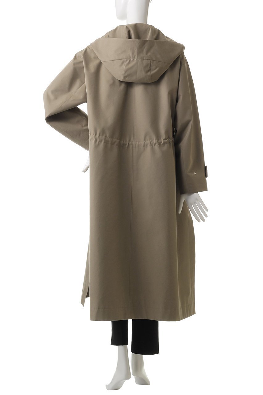 【エブール/ebure】のハイカウントコットンシルク モッズライクコート 人気、トレンドファッション・服の通販 founy(ファニー) ファッション Fashion レディースファッション Fashion for Women アウター Coat / Outerwear Collection コート・ロングコート・ピーコート Long Coats, Peacoats & More スピンドル Spindle, Drawcord スリット Slit, Slit Detail フォルム Silhouette, Form フラップ Flap, Flap Pocket メタル Metal, Metal Parts ロング Long, Long-Length other-4|ID: prp329100004343792 ipo3291000000035824691