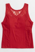 【メゾンスペシャル/MAISON SPECIAL】の2way See-through Combination Tank Top/2WAYシースルーコンビタンクトップ RED(レッド)|ID:prp329100004343795