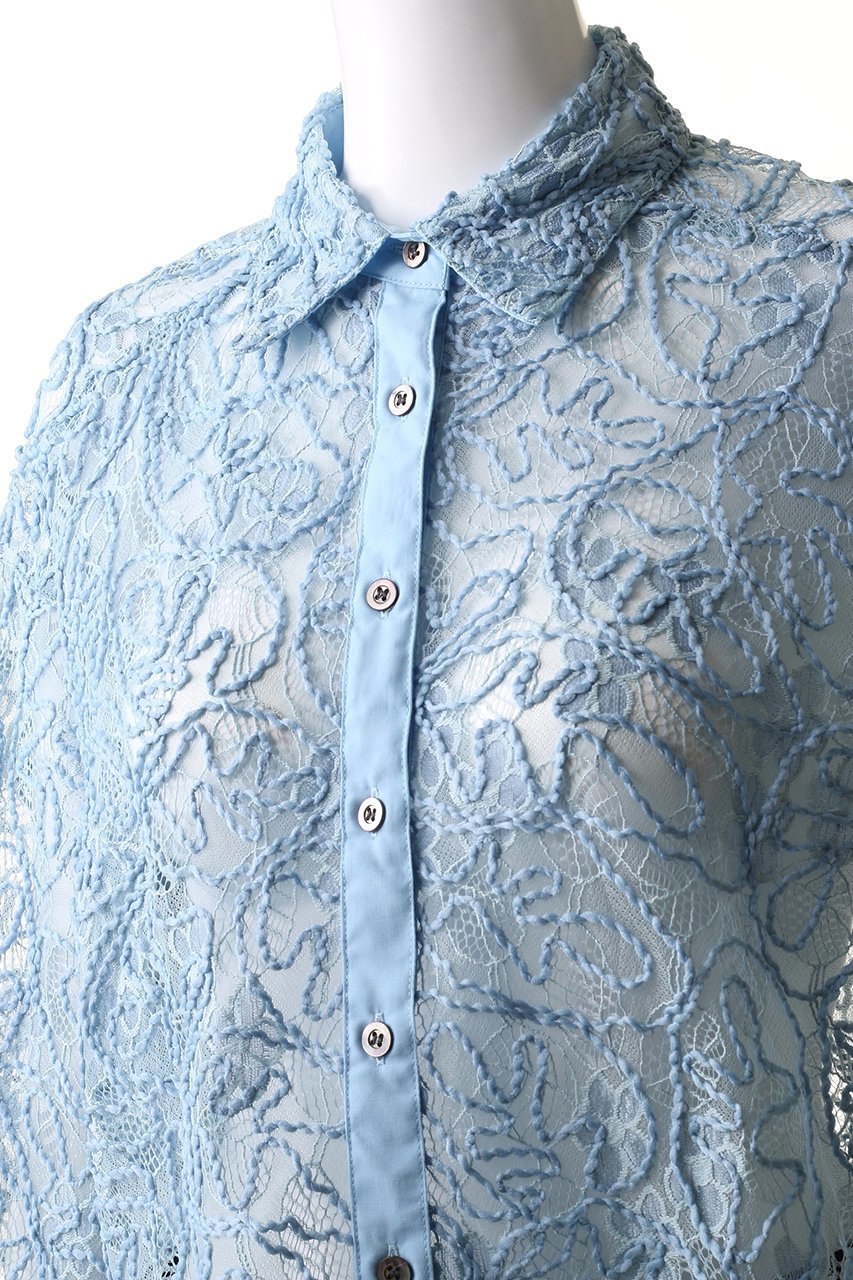 【メゾンスペシャル/MAISON SPECIAL】のEmbroidery Lace Fabric Short Length Shirt/エンブロイダリーレースショートシャツ 人気、トレンドファッション・服の通販 founy(ファニー) ファッション Fashion レディースファッション Fashion for Women トップス・カットソー Cut & Sew Tops シャツ・ブラウス・オフィスカジュアル Elegant Blouses & Button-Ups キャミソール Camisole, Spaghetti Strap Top ショート Short, Short Length スリーブ Sleeve, Long Sleeve / Short Sleeve タンク Tank Top, Sleeveless Top ベーシック Basic, Essential ミックス Mix, Mixed Style レース Lace, Lace Fabric ロング Long, Long-Length 夏 Summer エレガント 上品 Elegant other-5|ID: prp329100004343797 ipo3291000000032874885