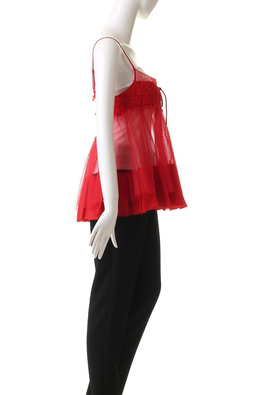 【メゾンスペシャル/MAISON SPECIAL】のSee-through Tulle Tunic/シースルーチュールチュニック 人気、トレンドファッション・服の通販 founy(ファニー) 　ファッション　Fashion　レディースファッション　Fashion for Women　ワンピース　Dresses　チュニック　Tunic Tops & Dresses　アンダー　Underwear Essentials　インナー　Innerwear　シアー　Sheer, See-Through　シャーリング　Shirring, Ruched　チュニック　Tunic, Long Top　チュール　Tulip, Tulip Motif　プリーツ　Pleats, Pleated　other-3|ID: prp329100004343805 ipo3291000000032880712