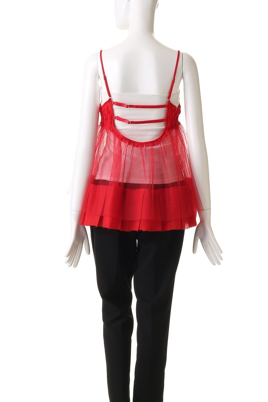 【メゾンスペシャル/MAISON SPECIAL】のSee-through Tulle Tunic/シースルーチュールチュニック 人気、トレンドファッション・服の通販 founy(ファニー) 　ファッション　Fashion　レディースファッション　Fashion for Women　ワンピース　Dresses　チュニック　Tunic Tops & Dresses　アンダー　Underwear Essentials　インナー　Innerwear　シアー　Sheer, See-Through　シャーリング　Shirring, Ruched　チュニック　Tunic, Long Top　チュール　Tulip, Tulip Motif　プリーツ　Pleats, Pleated　other-4|ID: prp329100004343805 ipo3291000000032880714