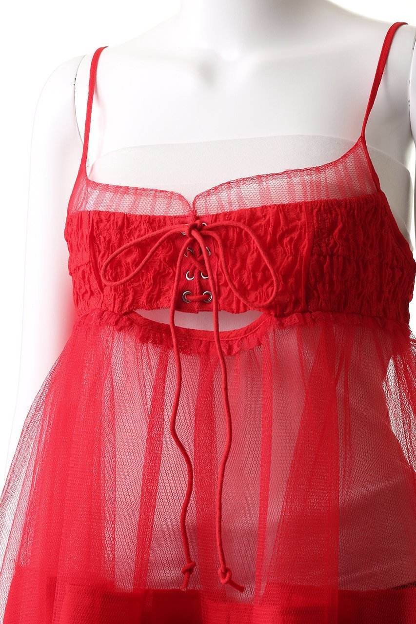 【メゾンスペシャル/MAISON SPECIAL】のSee-through Tulle Tunic/シースルーチュールチュニック 人気、トレンドファッション・服の通販 founy(ファニー) 　ファッション　Fashion　レディースファッション　Fashion for Women　ワンピース　Dresses　チュニック　Tunic Tops & Dresses　アンダー　Underwear Essentials　インナー　Innerwear　シアー　Sheer, See-Through　シャーリング　Shirring, Ruched　チュニック　Tunic, Long Top　チュール　Tulip, Tulip Motif　プリーツ　Pleats, Pleated　other-5|ID: prp329100004343805 ipo3291000000032880718