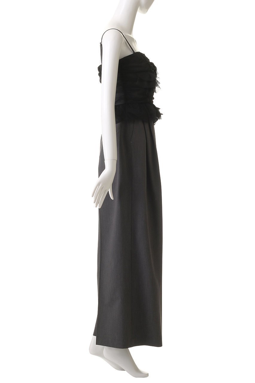 【メゾンスペシャル/MAISON SPECIAL】のTulle Docking All In One/チュールドッキングオールインワン 人気、トレンドファッション・服の通販 founy(ファニー) 　ファッション　Fashion　レディースファッション　Fashion for Women　パンツ　Pants & Trousers　エアリー　Airy Texture　ギャザー　Gathered, Ruffled　クラシカル　Classical, Vintage-Inspired　チュール　Tulip, Tulip Motif　フィット　Fit, Slim Fit　フラワー　Flower, Floral　モチーフ　Motif, Design Theme　ワイド　Wide, Wide Fit　エレガント 上品　Elegant　other-3|ID: prp329100004343806 ipo3291000000032940791