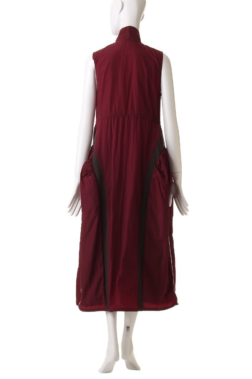 【メゾンスペシャル/MAISON SPECIAL】のSleeveless Track Jersey Flare Silhouette Dress/ノースリーブトラックジャージフレアワンピース 人気、トレンドファッション・服の通販 founy(ファニー) 　ファッション　Fashion　レディースファッション　Fashion for Women　ワンピース　Dresses　フォーマル・パーティードレス・結婚式用ドレス　Elegant & Casual Dresses　チュニック　Tunic Tops & Dresses　インナー　Innerwear　グラス　Glass, Eyewear　シンプル　Simple, Minimal　スポーティ　Sporty, Casual Athletic　タフタ　Taffeta, Structured Fabric　チュニック　Tunic, Long Top　ドローストリング　Drawstring, Pull Cord　長袖　Long Sleeve, Full Sleeve　リラックス　Relax, Relaxed Fit　ロング　Long, Long-Length　夏　Summer　other-4|ID: prp329100004343809 ipo3291000000032879223