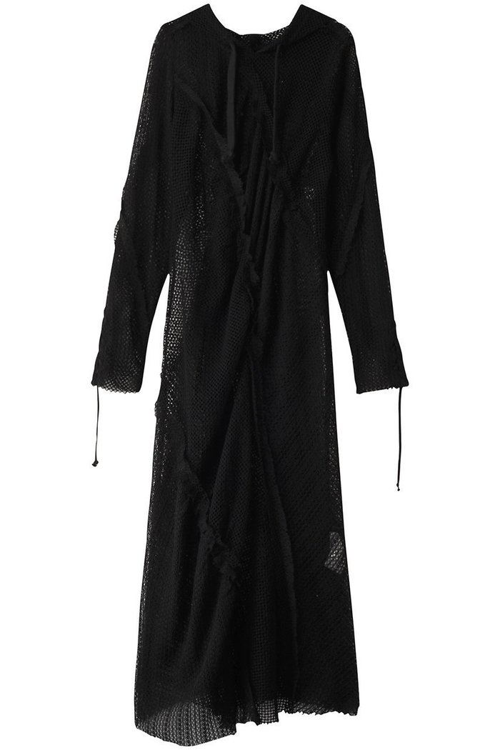 【メゾンスペシャル/MAISON SPECIAL】のMesh Fabric Docking Hood Dress/メッシュドッキングフードワンピース インテリア・キッズ・メンズ・レディースファッション・服の通販 founy(ファニー) https://founy.com/ ファッション Fashion レディースファッション Fashion for Women ワンピース Dresses フォーマル・パーティードレス・結婚式用ドレス Elegant & Casual Dresses チュニック Tunic Tops & Dresses チュニック Tunic, Long Top ドッキング Docking, Mixed Material フリンジ Fringe, Tassel メッシュ Mesh, Net Fabric ロング Long, Long-Length |ID: prp329100004343810 ipo3291000000032874529