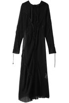 【メゾンスペシャル/MAISON SPECIAL】のMesh Fabric Docking Hood Dress/メッシュドッキングフードワンピース BLK(ブラック)|ID: prp329100004343810 ipo3291000000035637041