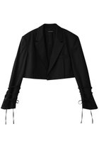 【メゾンスペシャル/MAISON SPECIAL】のLace Up Short Length Jacket/レースアップショートジャケット BLK(ブラック)|ID: prp329100004343811 ipo3291000000032964174