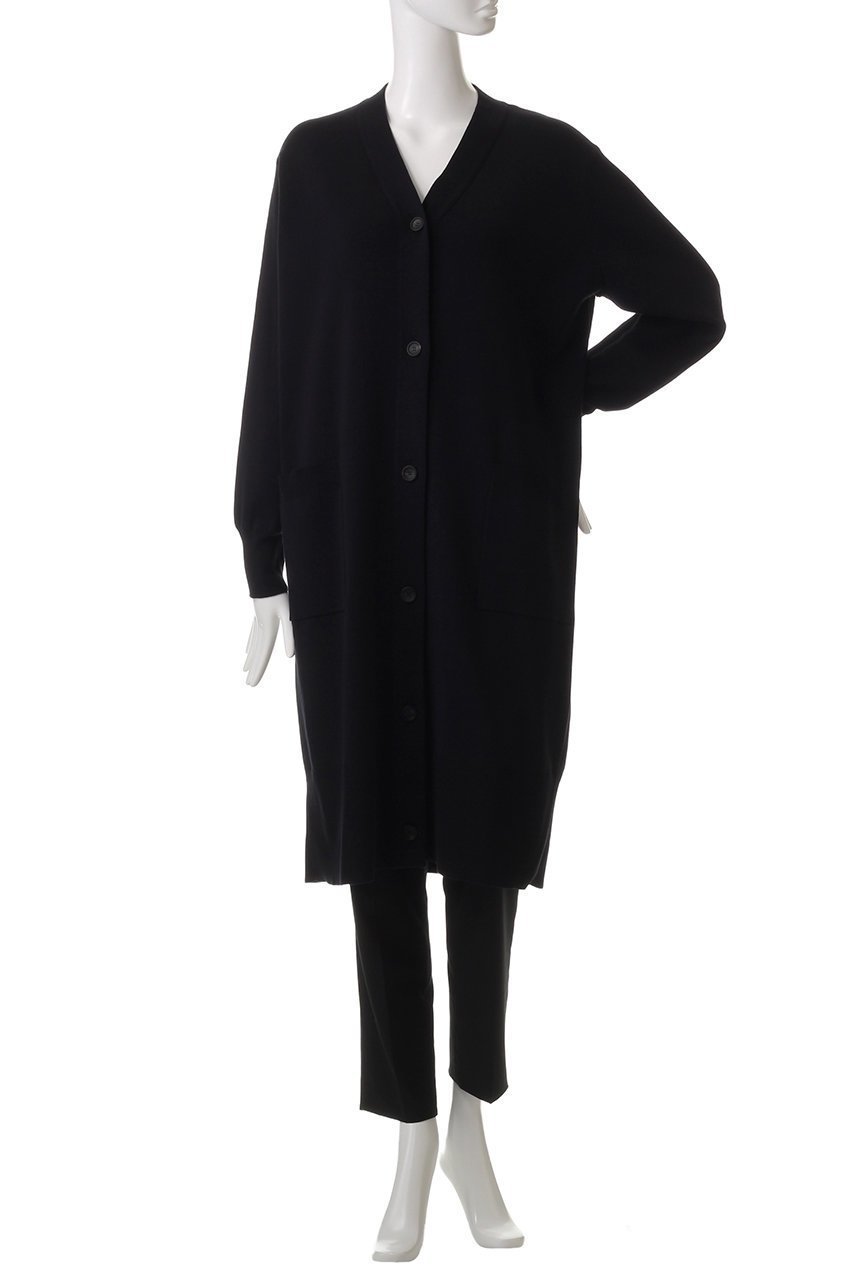 【エブール/ebure】のコットンシルク Vネックロングニットカーディガン 人気、トレンドファッション・服の通販 founy(ファニー) 　ファッション　Fashion　レディースファッション　WOMEN　トップス・カットソー　Tops/Tshirt　ニット　Knit Tops　カーディガン　Cardigans　Vネック　V-Neck　なめらか　Smooth　カーディガン　Cardigan　シルク　Silk　ストレッチ　Stretch　ドロップ　Drop　ロング　Long　吸水　Water Absorption　other-2|ID: prp329100004343815 ipo3291000000031353880