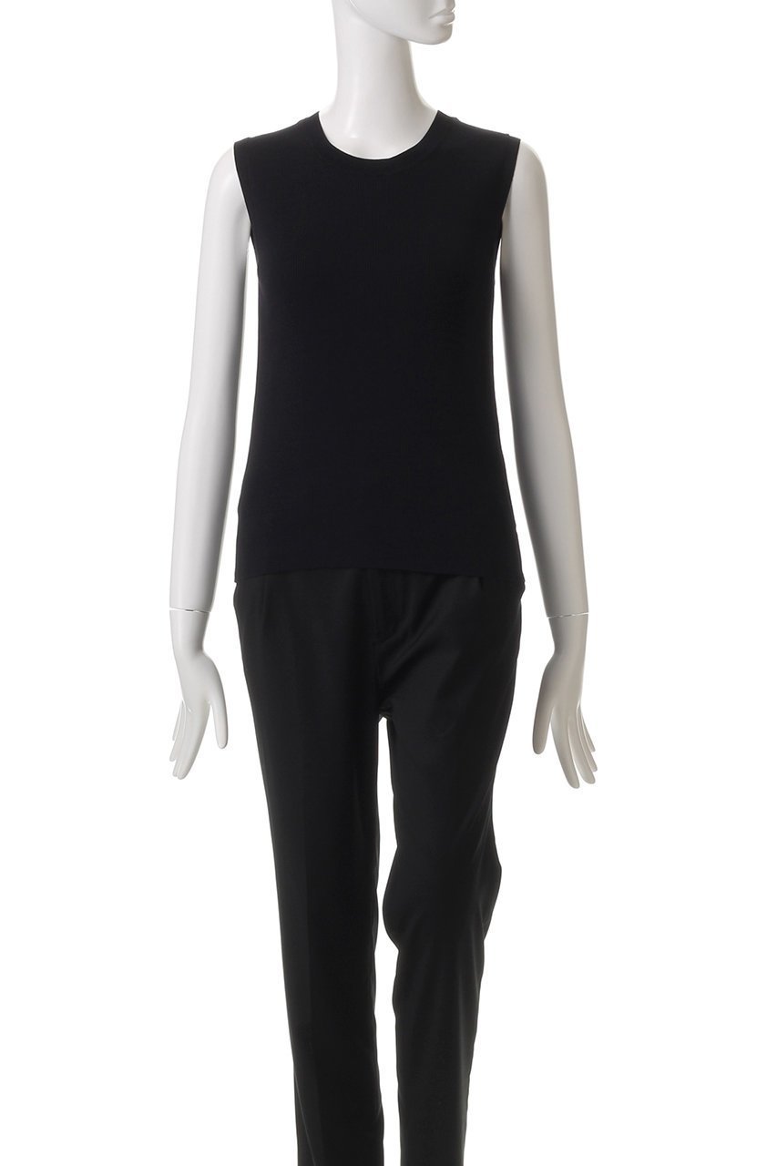 【エブール/ebure】のコットンシルク ニットスリーブレストップ 人気、トレンドファッション・服の通販 founy(ファニー) 　ファッション　Fashion　レディースファッション　Fashion for Women　トップス・カットソー　Cut & Sew Tops　ニット　Knit Tops & Sweaters　カジュアルプルオーバー・ニットトップス　Pullovers & Knit Tops / Casual Pullovers　おすすめ　Recommended / Our Picks　なめらか　Smooth, Silky Texture　インナー　Innerwear　カーディガン　Cardigan, Knitwear　シルク　Silk, 100% Silk　ジャケット　Jacket, Outerwear　ストレッチ　Stretch, Stretchy Fabric　フィット　Fit, Slim Fit　吸水　Absorbent, Quick-Dry　other-2|ID: prp329100004343816 ipo3291000000032955102