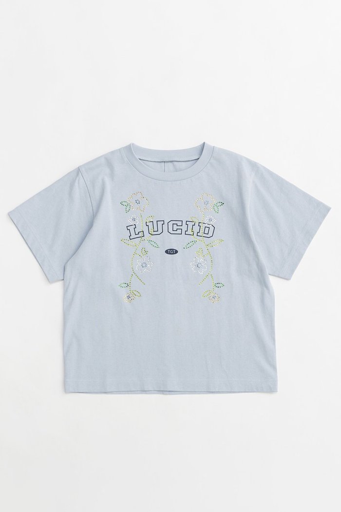 【メゾンスペシャル/MAISON SPECIAL】のLUCID Glitter Flower T-shirt/LUCIDキラキラフラワーTシャツ インテリア・キッズ・メンズ・レディースファッション・服の通販 founy(ファニー) https://founy.com/ ファッション Fashion レディースファッション WOMEN トップス・カットソー Tops/Tshirt シャツ/ブラウス Shirts/Blouses ロング / Tシャツ T-Shirts カットソー Cut and Sewn インナー Inner 春 Spring カットソー Cut And Sew ショート Short ジャケット Jacket ストーン Stone スリーブ Sleeve 長袖 Long Sleeve フラワー Flower プリント Print 半袖 Short Sleeve モチーフ Motif ロング Long おすすめ Recommend 夏 Summer |ID: prp329100004343823 ipo3291000000030316936