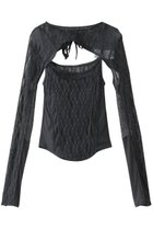 【メゾンスペシャル/MAISON SPECIAL】のMultiway Lace Bolero Camisole Set/マルチウェイレースボレロキャミソールセット C.GRY(チャコールグレー)|ID: prp329100004343824 ipo3291000000032875301