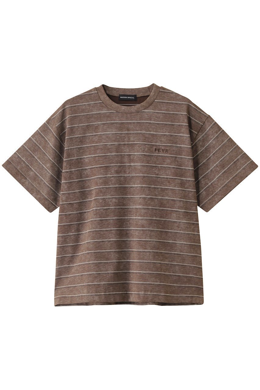 【メゾンスペシャル/MAISON SPECIAL】のBack Numbering Border T-shirt/バックナンバリングボーダーTシャツ 人気、トレンドファッション・服の通販 founy(ファニー) 　ファッション　Fashion　レディースファッション　Fashion for Women　トップス・カットソー　Cut & Sew Tops　シャツ・ブラウス・オフィスカジュアル　Elegant Blouses & Button-Ups　ロングTシャツ・Tシャツ　Longline T-Shirts & Tees　カットソー・ベーシックTシャツ　Cut-and-Sewn Tops / Stretch Tees & Basics　ショート　Short, Short Length　スリーブ　Sleeve, Long Sleeve / Short Sleeve　プリント　Print, Printed Pattern　ボーダー　Border, Stripe　ヴィンテージ　Vintage Style　夏　Summer　春　Spring　 other-1|ID: prp329100004343825 ipo3291000000032867487