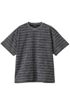 【メゾンスペシャル/MAISON SPECIAL】のBack Numbering Border T-shirt/バックナンバリングボーダーTシャツ C.GRY(チャコールグレー)|ID: prp329100004343825 ipo3291000000035061212
