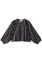 【エスゼット ブロックプリント/SZ Blockprints】のEVA TOP MAGGI ノーカラーブラウス 人気、トレンドファッション・服の通販 founy(ファニー) ファッション Fashion レディースファッション WOMEN トップス・カットソー Tops/Tshirt シャツ/ブラウス Shirts/Blouses 2025年 2025 2025春夏・S/S Ss,Spring/Summer,2025 スリーブ Sleeve バランス Balance フォルム Form ロング Long 夏 Summer 春 Spring S/S・春夏 Ss・Spring/Summer thumbnail インディゴ|ID: prp329100004343826 ipo3291000000030316950