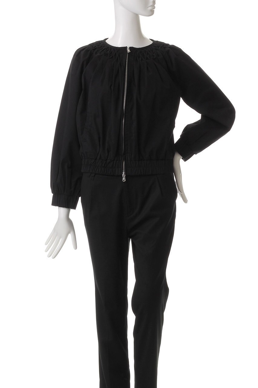 【マーレット/MERLETTE】のCORLETT ハンドスモッキング刺しゅう ボンバージャケット 人気、トレンドファッション・服の通販 founy(ファニー) 　ファッション　Fashion　レディースファッション　Fashion for Women　アウター　Coat / Outerwear Collection　レディースジャケット・軽アウター　Jackets　オケージョン　Occasion Wear　ショート　Short, Short Length　ジャケット　Jacket, Outerwear　トレンド　Trend, Trending Now　フェミニン　Feminine, Girly　ボトム　Bottoms, Lower Wear　other-2|ID: prp329100004343830 ipo3291000000032918366