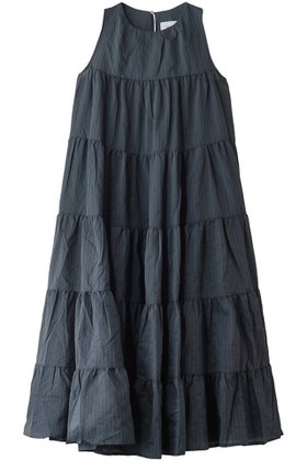 【マーレット/MERLETTE】のCRON STRIPE ハイネックアンクル丈ティアードドレス 人気、トレンドファッション・服の通販 founy(ファニー) ファッション Fashion レディースファッション Ladies' Fashion Online ワンピース Dress ドレス Party Dresses チュニック Tunic アンクル Uncle サンダル Sandals スニーカー Sneakers ダウン Down チュニック Tunic ドレス Dress ハイネック High Neck パーティ Party 再入荷 Restock/Back In Stock/Re Arrival 夏 Summer 春 Spring S/S・春夏 Ss・Spring/Summer |ID:prp329100004343831